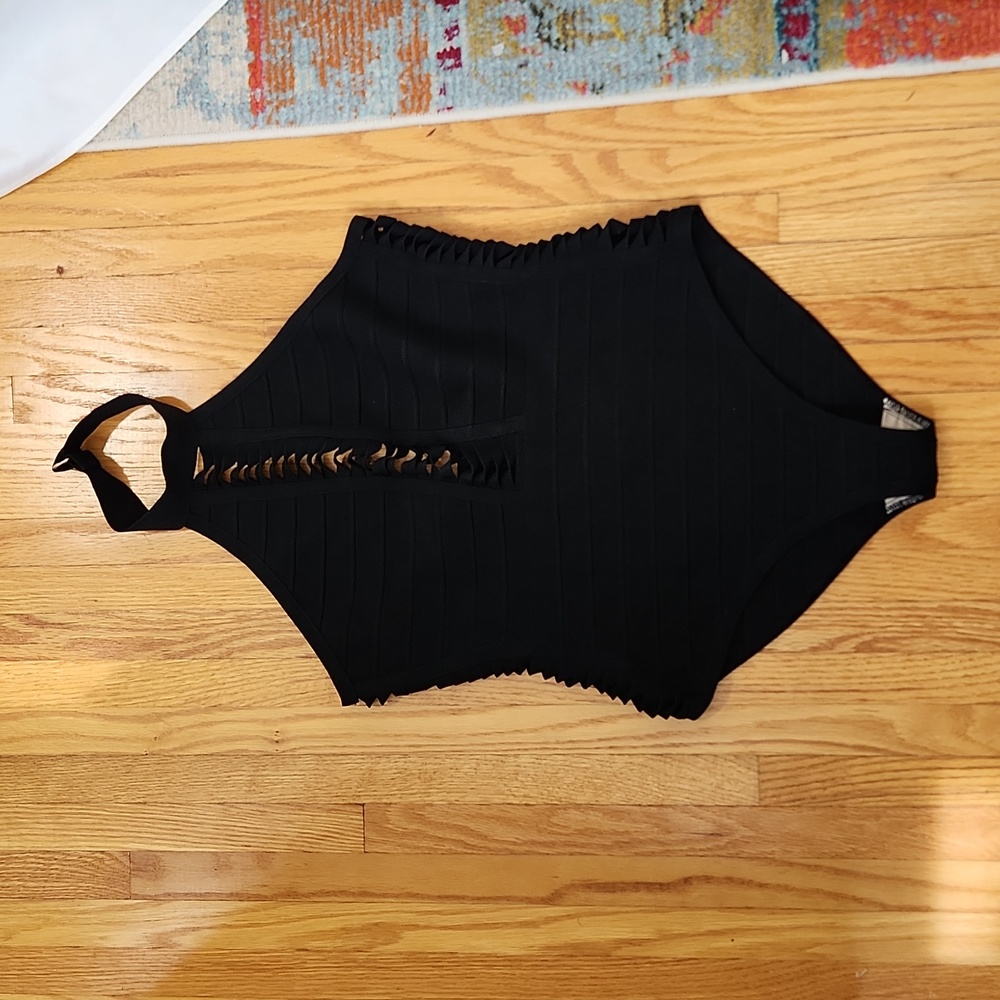Asos black bathing suit
